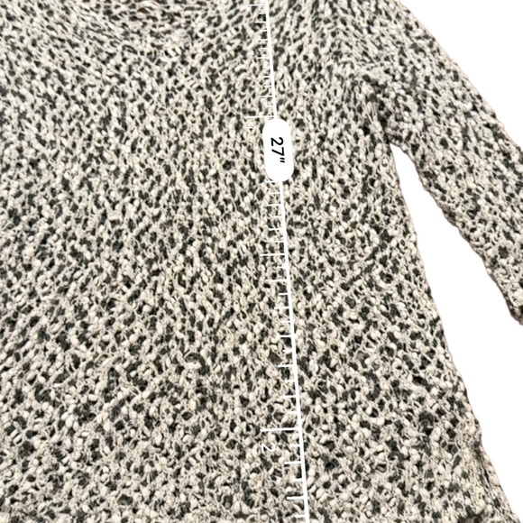 J. Jill Waffle Knit Women’s V Neck Long Sleeve Sweater Size Large - Picture 6 of 9